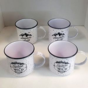 New Enamel Camping Mugs, Cups